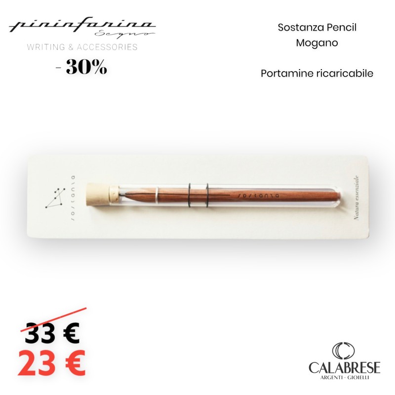 SOSTANZA Pencil Canaletto Walnut Pininfarina Segno