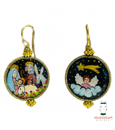 Orecchini MADREPERLE medi PRESEPE